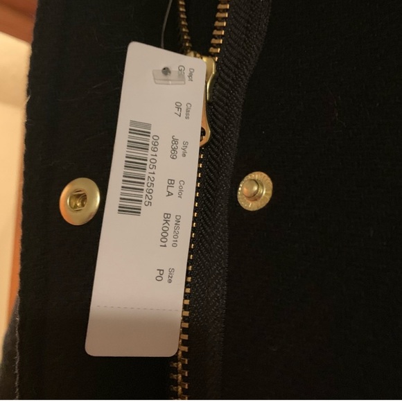 🔥🔥 🔥 Jcrew NWT Chateau parka in Italian wool coat sz 0p black - Picture 16 of 16